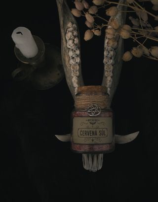 🖤 Rituální červená sůl 🖤 #cervenasul #redsalt #magickasul #ritualnisul #magicredsalt #bylinky #herbs #witchcraft #magic...